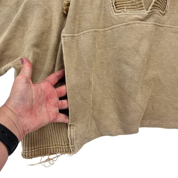 FP movement by Free People Distressed Hoodie Timko Size S - Picture 3 of 12